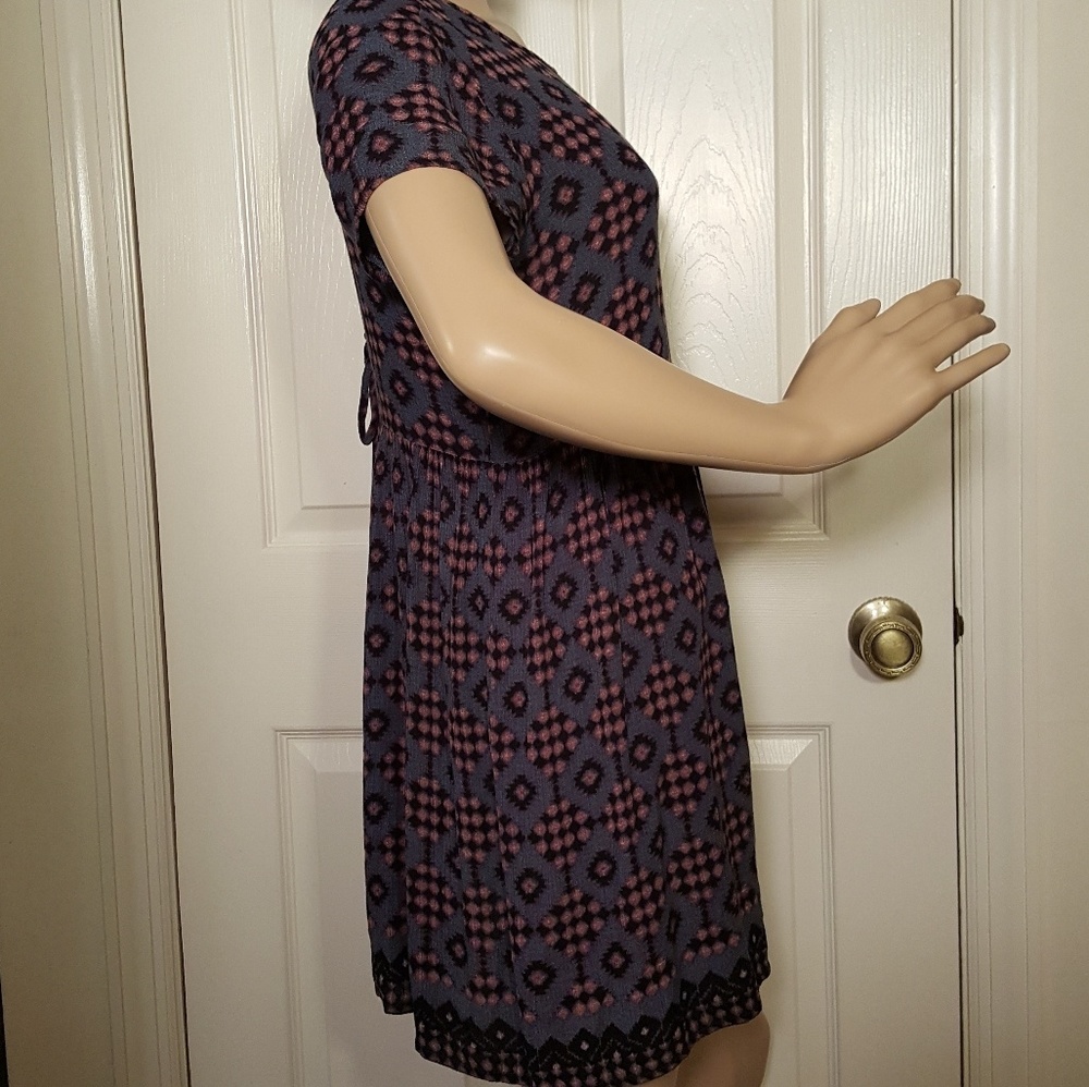 UO Pins & Needles Lace-up Back Babydoll Dress - Picture 3 of 8